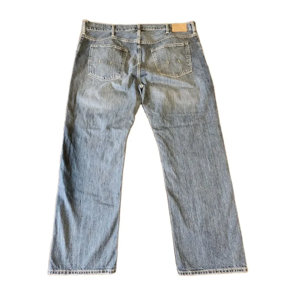 VTG Polo Ralph Lauren Authentic Dungarees Jeans Mens 44bx30 Loose Straight Y2K